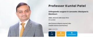 Orthopaedic Surgeon Prof. Kuntal Patel